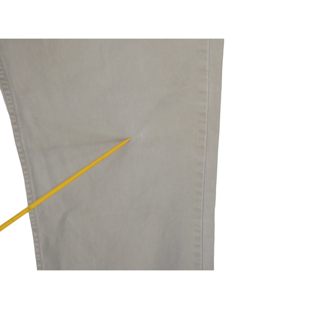 Levis 514 Beige Khaki Straight Leg Pants Jeans Mens Size 36x34 White Tag - Picture 12 of 12